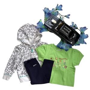 DKNY, Circo, and Athletic Works Assorted Clothing Bundle Girls 18M